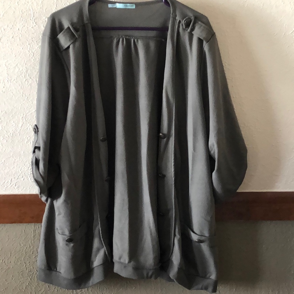 Maurice’s military style jacket